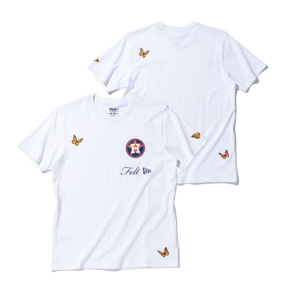 半袖 コットン Tシャツ Felt ヒューストン・アストロズ レギュラーフィット