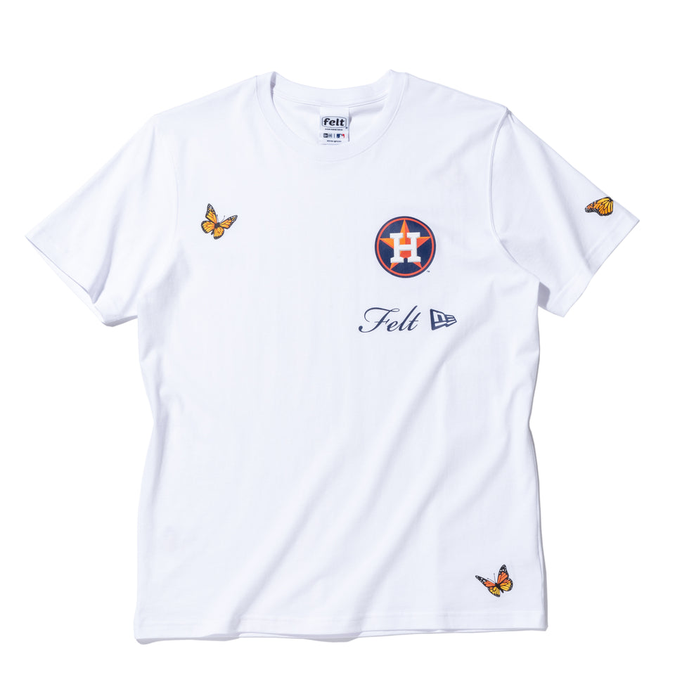 半袖 コットン Tシャツ Felt ヒューストン・アストロズ レギュラーフィット