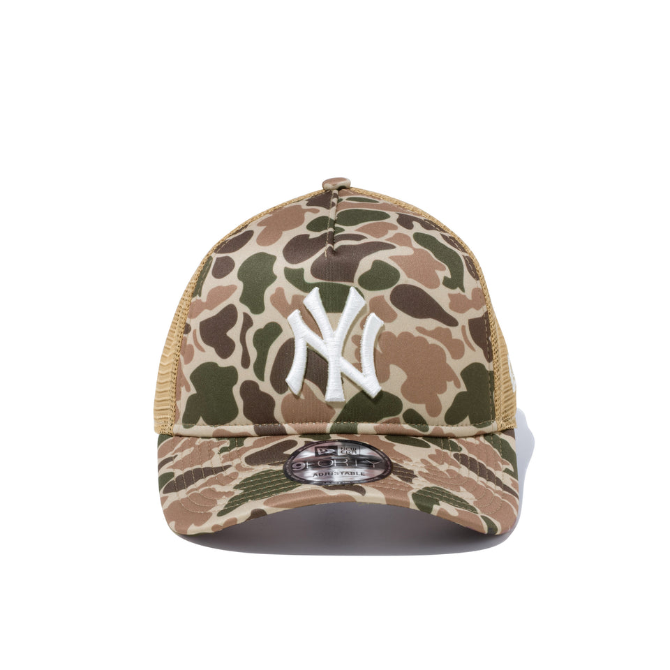 9FORTY A-Frame トラッカー Duck Camo Trucker ニューヨーク・ヤンキース