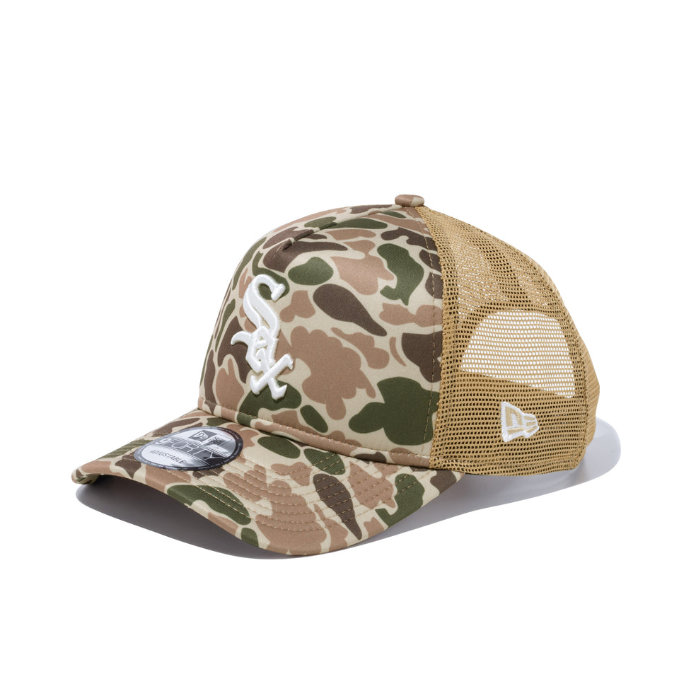 9FORTY A-Frame トラッカー Duck Camo Trucker シカゴ・ホワイトソックス | NEW ERA ニューエラ公式オンラインストア