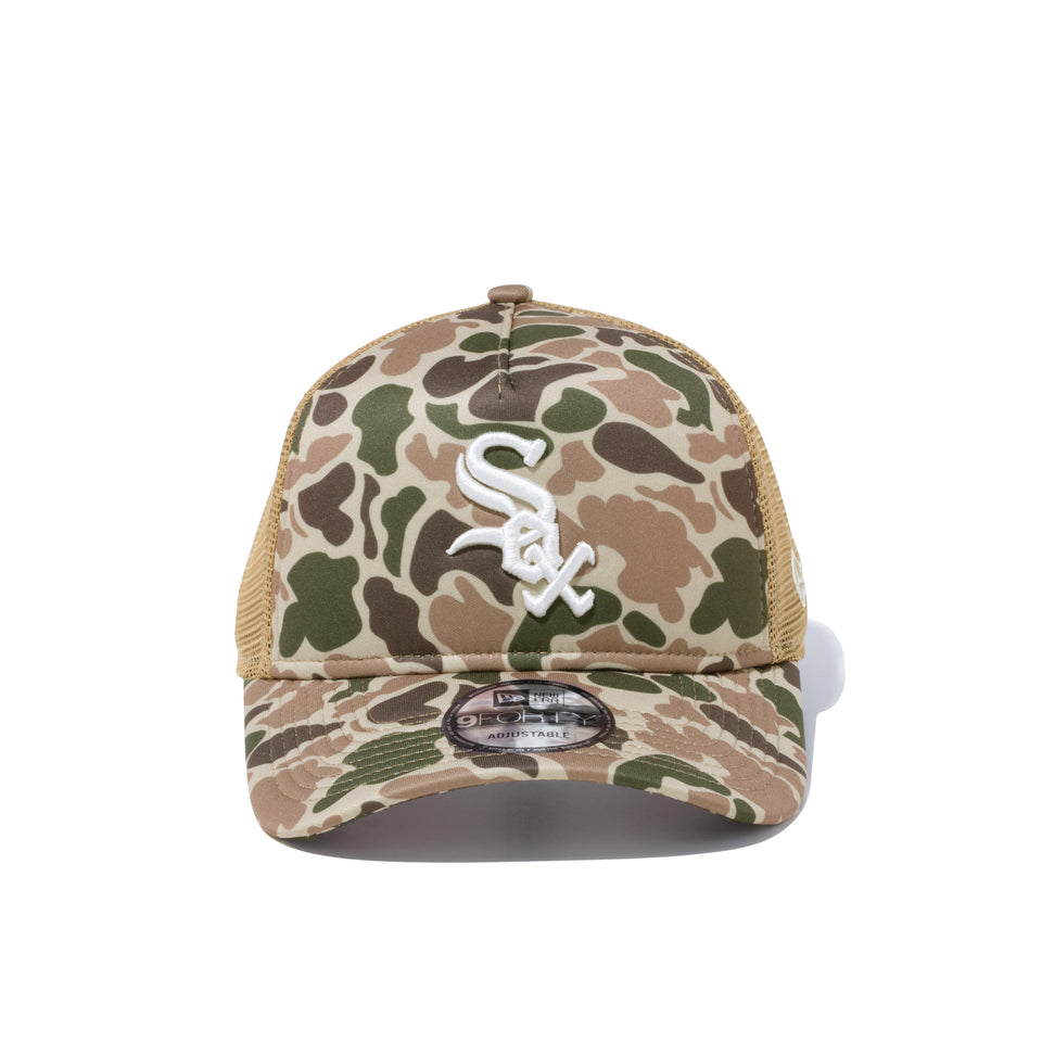 9FORTY A-Frame トラッカー Duck Camo Trucker シカゴ・ホワイトソックス