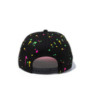 9FIFTY Neon Splatter ロサンゼルス・レイカーズ ブラック ピンクアンダーバイザー