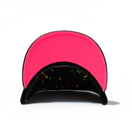 9FIFTY Neon Splatter ロサンゼルス・レイカーズ ブラック ピンクアンダーバイザー