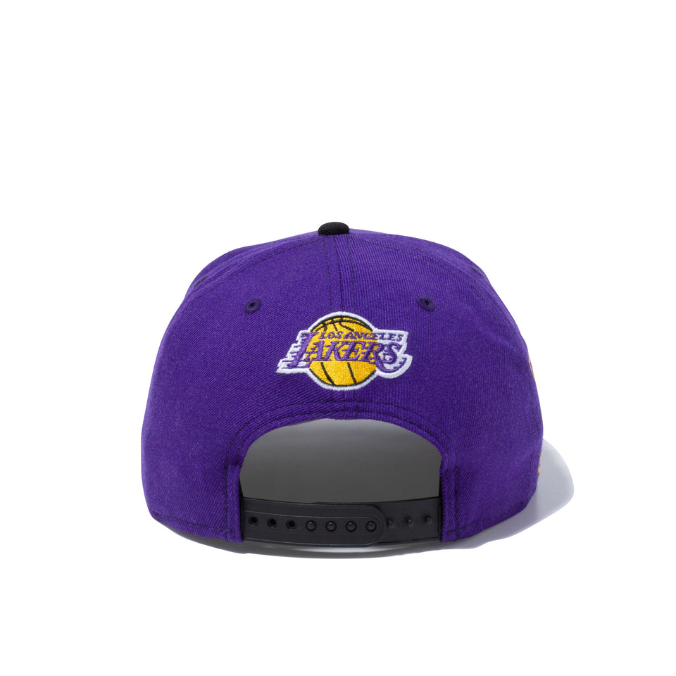 9FIFTY Block Front ロサンゼルス・レイカーズ グレーアンダーバイザー