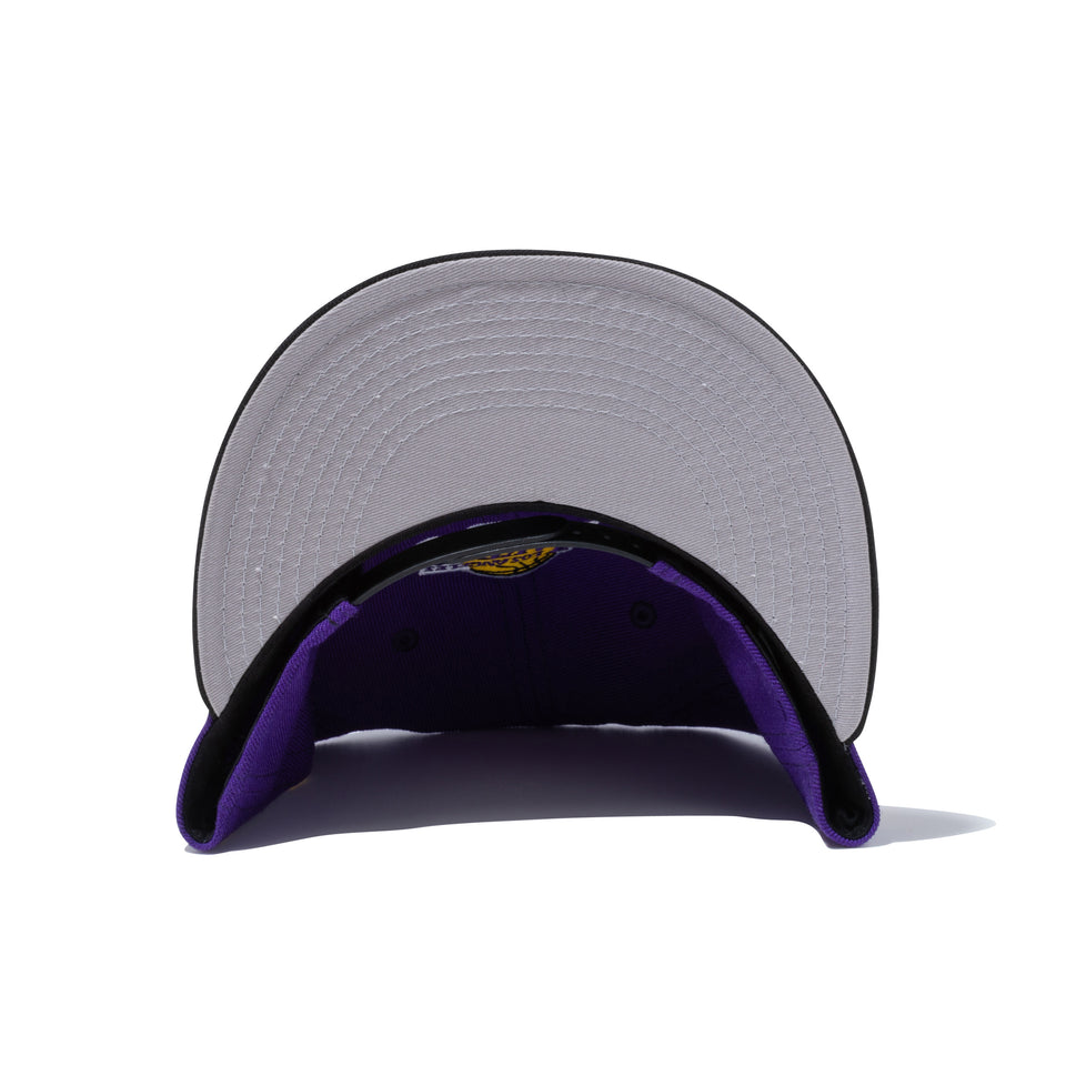 9FIFTY Block Front ロサンゼルス・レイカーズ グレーアンダーバイザー