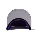 9FIFTY Block Front ロサンゼルス・レイカーズ グレーアンダーバイザー