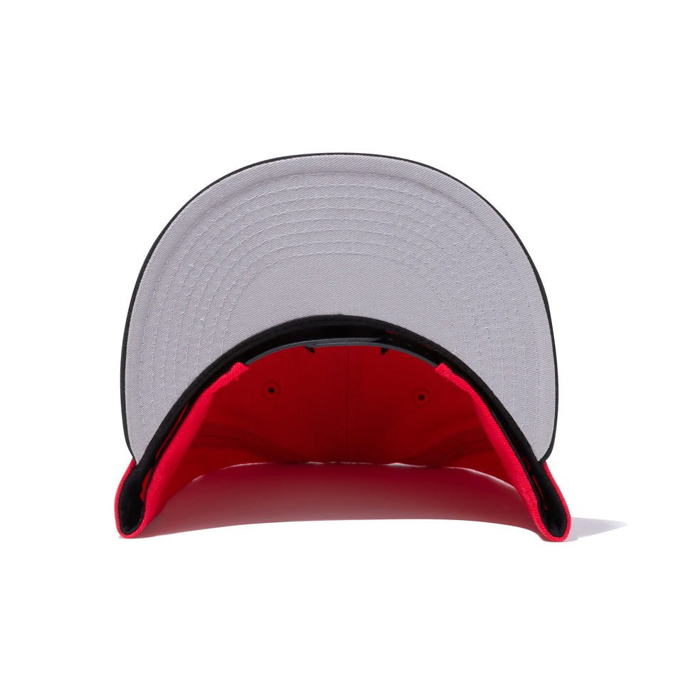 9FIFTY Block Front シカゴ・ブルズ グレーアンダーバイザー