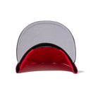 9FIFTY Block Front シカゴ・ブルズ グレーアンダーバイザー