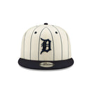 9FIFTY MLB Pinstripe デトロイト・タイガース グレーアンダーバイザー | NEW ERA ニューエラ公式オンラインストア