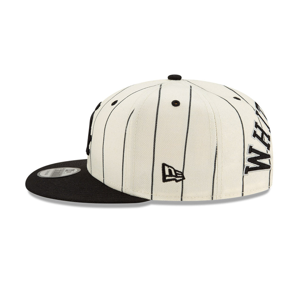 9FIFTY MLB Pinstripe シカゴ・ホワイトソックス グレーアンダーバイザー | NEW ERA ニューエラ公式オンラインストア