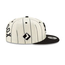 9FIFTY MLB Pinstripe シカゴ・ホワイトソックス グレーアンダーバイザー | NEW ERA ニューエラ公式オンラインストア