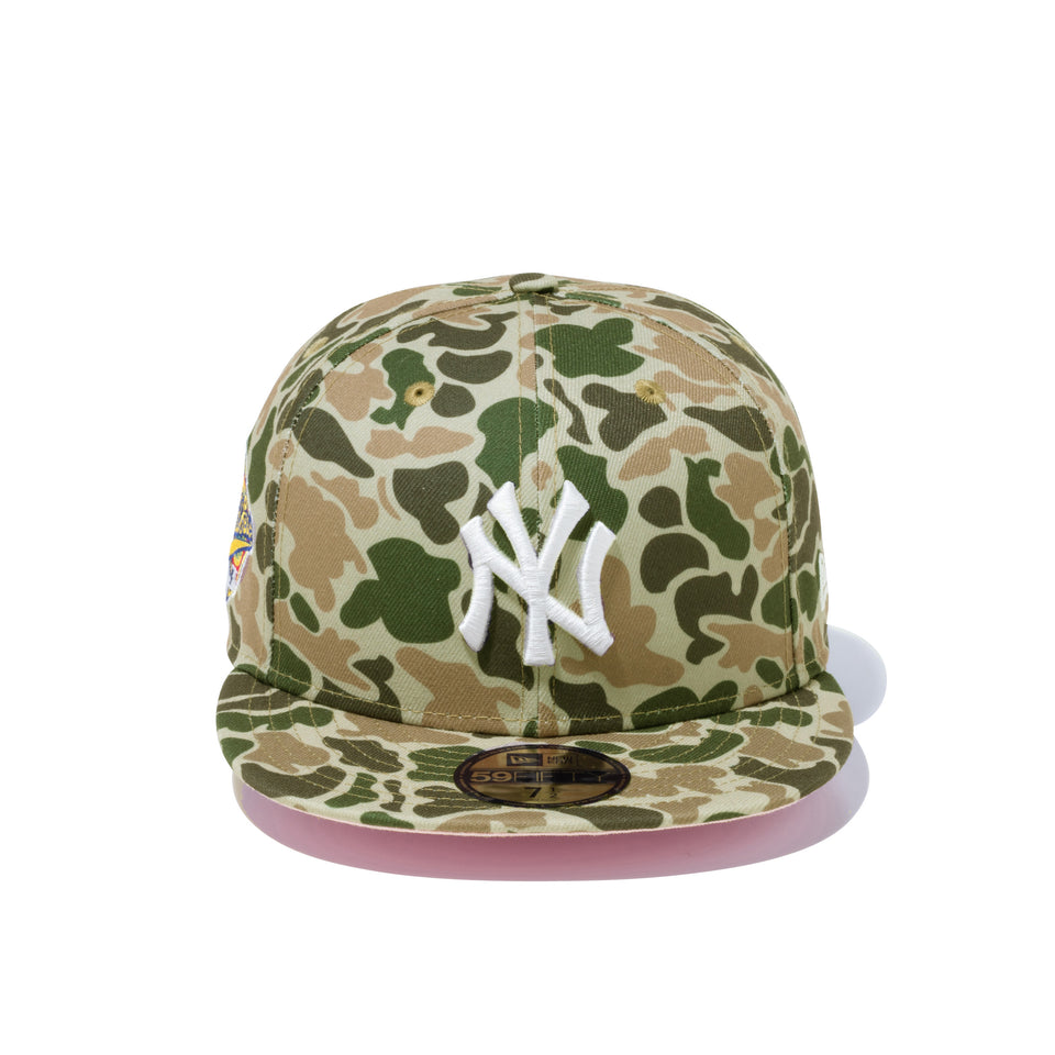 59FIFTY Duck Camo ダックカモ ニューヨーク・ヤンキース ピンクアンダーバイザー - 12850087-700| NEW ERA ニューエラ公式オンラインストア