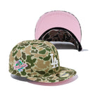 59FIFTY Duck Camo ダックカモ ロサンゼルス・ドジャース ピンクアンダーバイザー - 12850088-700| NEW ERA ニューエラ公式オンラインストア
