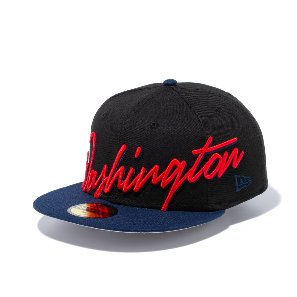 59FIFTY NBA Cursive ワシントン・ウィザーズ