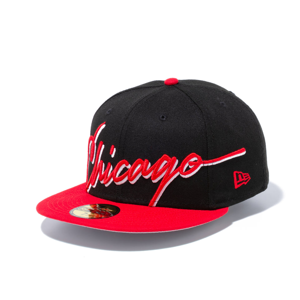 59FIFTY NBA Cursive シカゴ・ブルズ
