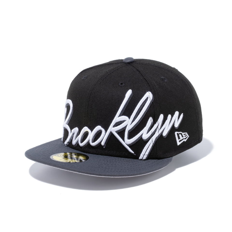 59FIFTY NBA Cursive ブルックリン・ネッツ