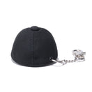 キャップキーホルダー Yohji Yamamoto SS21 シグネチャーロゴ ブラック × メタリックレッド