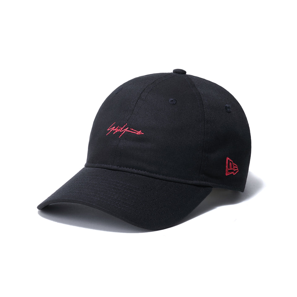 9THIRTY Yohji Yamamoto SS21 シグネチャーロゴ ブラック × メタリックレッド | NEW ERA ニューエラ公式オンラインストア