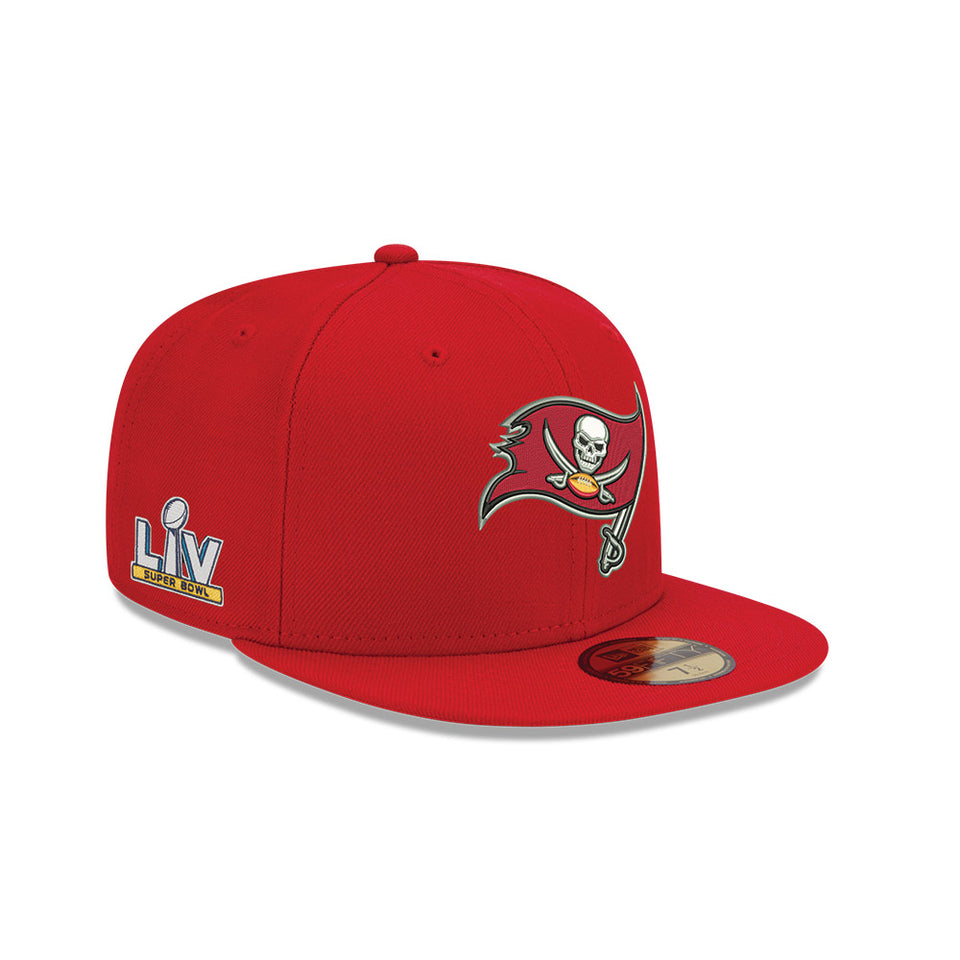 59FIFTY NFL SUPER BOWL LV タンパベイ・バッカニアーズ レッド