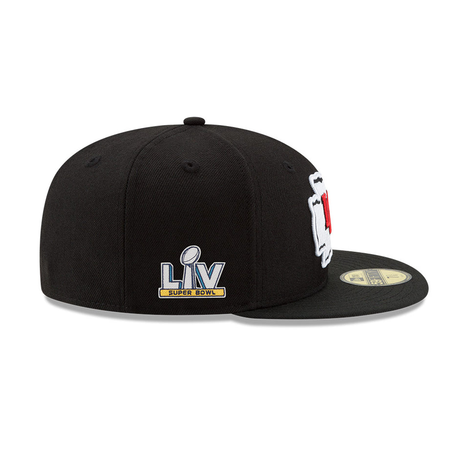59FIFTY NFL SUPER BOWL LV カンザスシティ・チーフス ブラック