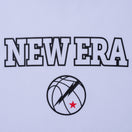 半袖 テック Tシャツ NEW ERA サンダーロゴ バスケットボール ホワイト【NEW ERA BASKETBALL】