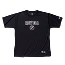 半袖 テック Tシャツ NEW ERA サンダーロゴ バスケットボール ブラック【NEW ERA BASKETBALL】