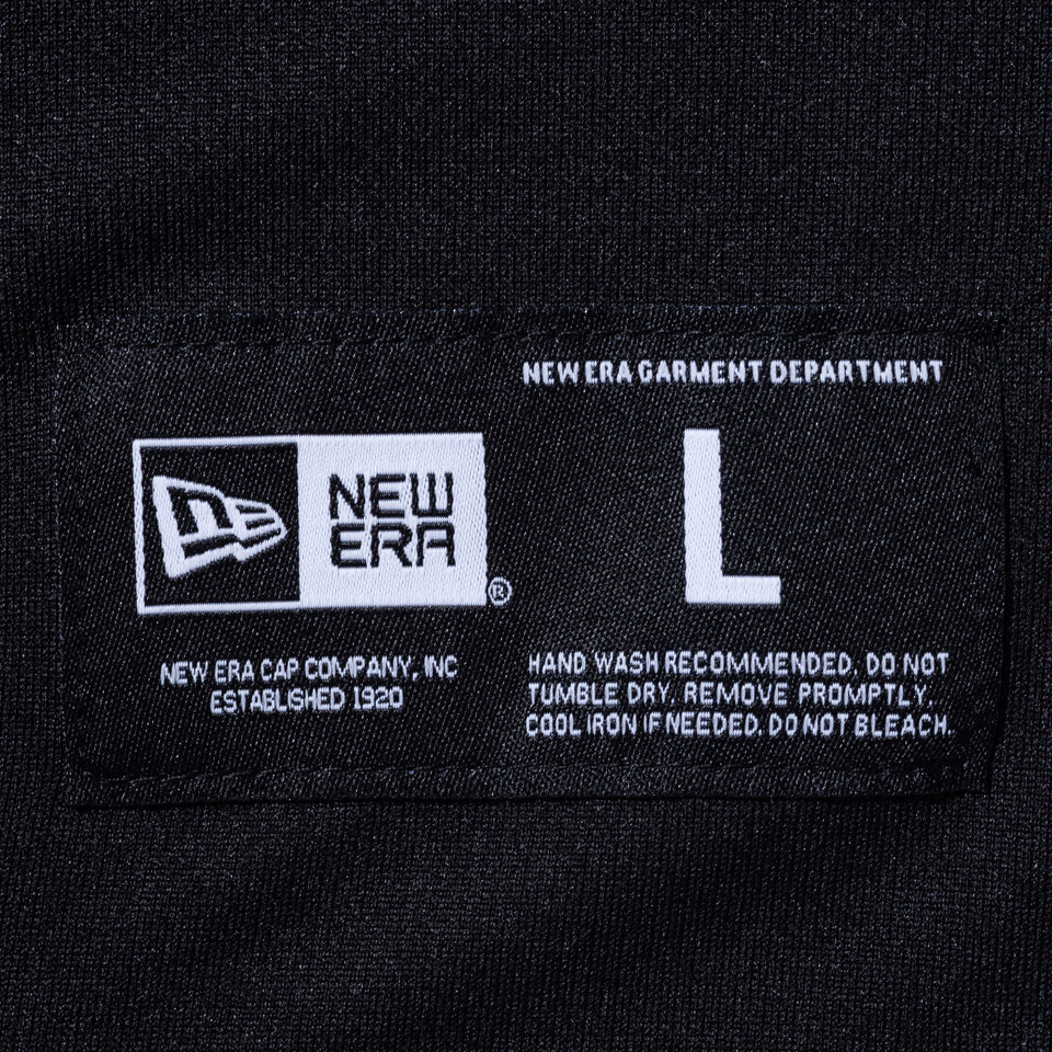 半袖 テック Tシャツ NEW ERA サンダーロゴ バスケットボール ブラック【NEW ERA BASKETBALL】