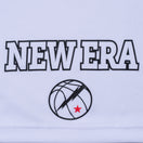 ハーフパンツ NEW ERA サンダーロゴ バスケットボール ホワイト【NEW ERA BASKETBALL】