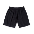 ハーフパンツ NEW ERA フラッグロゴ ブラック × ホワイト【NEW ERA BASKETBALL】