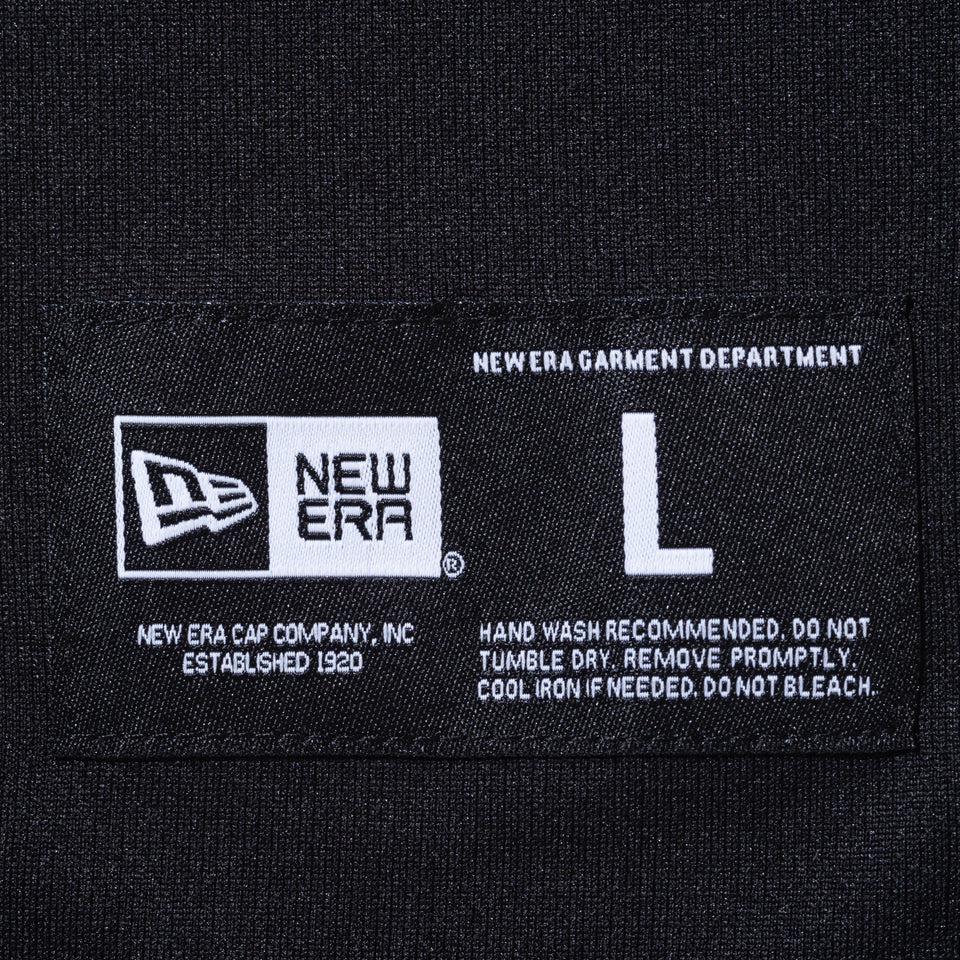 ハーフパンツ NEW ERA フラッグロゴ ブラック × ホワイト【NEW ERA BASKETBALL】