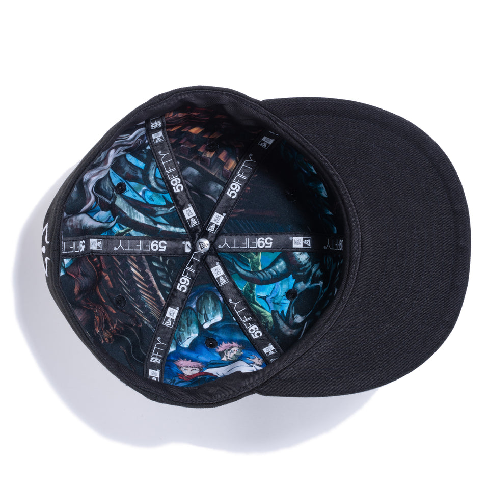 59FIFTY 呪術廻戦 タイトルロゴ インサイドプリント