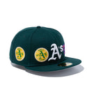 59FIFTY World Champions オークランド・アスレチックス グレーアンダーバイザー