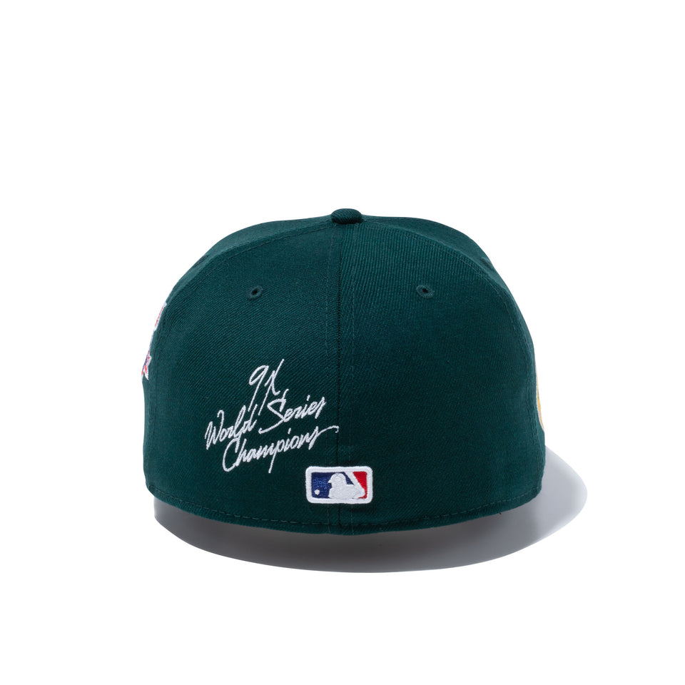 59FIFTY World Champions オークランド・アスレチックス グレーアンダーバイザー