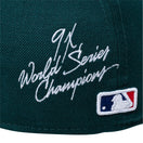 59FIFTY World Champions オークランド・アスレチックス グレーアンダーバイザー