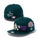 59FIFTY World Champions オークランド・アスレチックス グレーアンダーバイザー