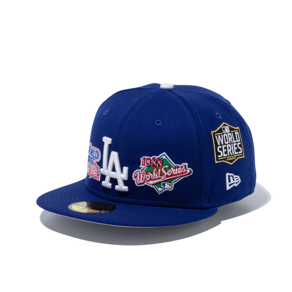 59FIFTY World Champions ロサンゼルス・ドジャース グレーアンダーバイザー | NEW ERA ニューエラ公式オンラインストア
