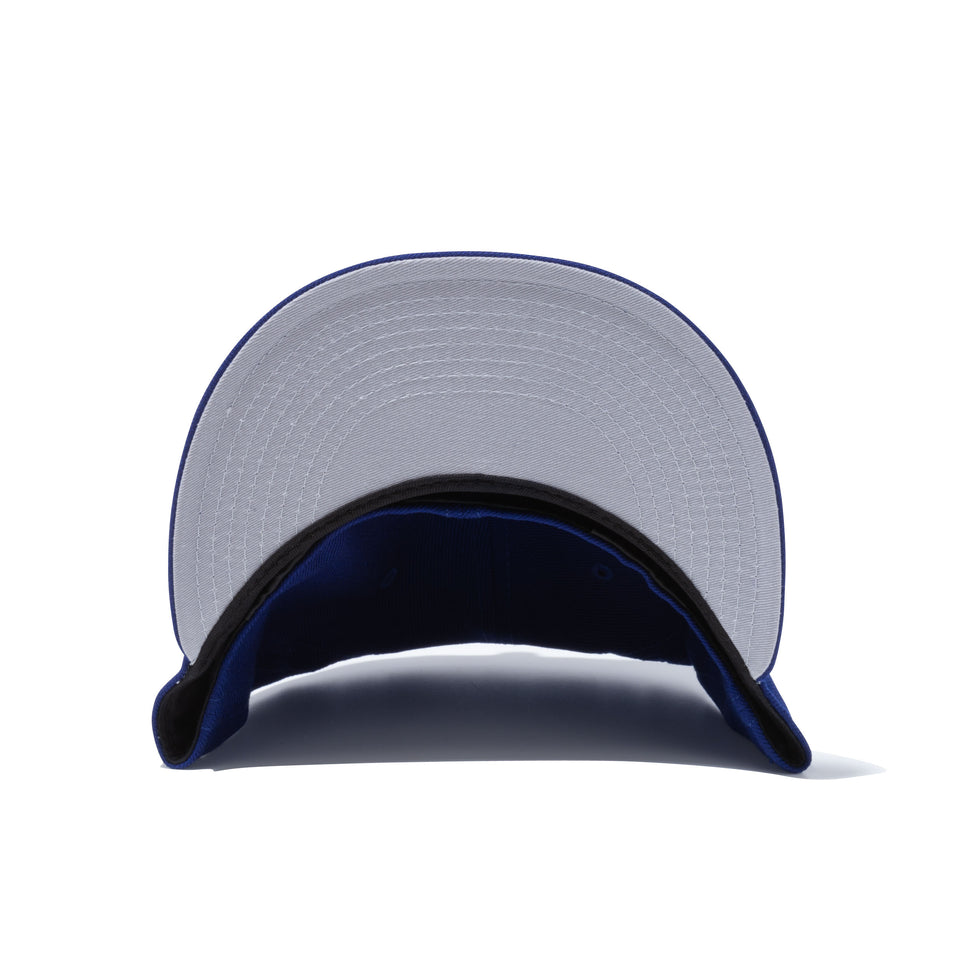 59FIFTY World Champions ロサンゼルス・ドジャース グレーアンダーバイザー
