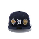 59FIFTY World Champions デトロイト・タイガース グレーアンダーバイザー