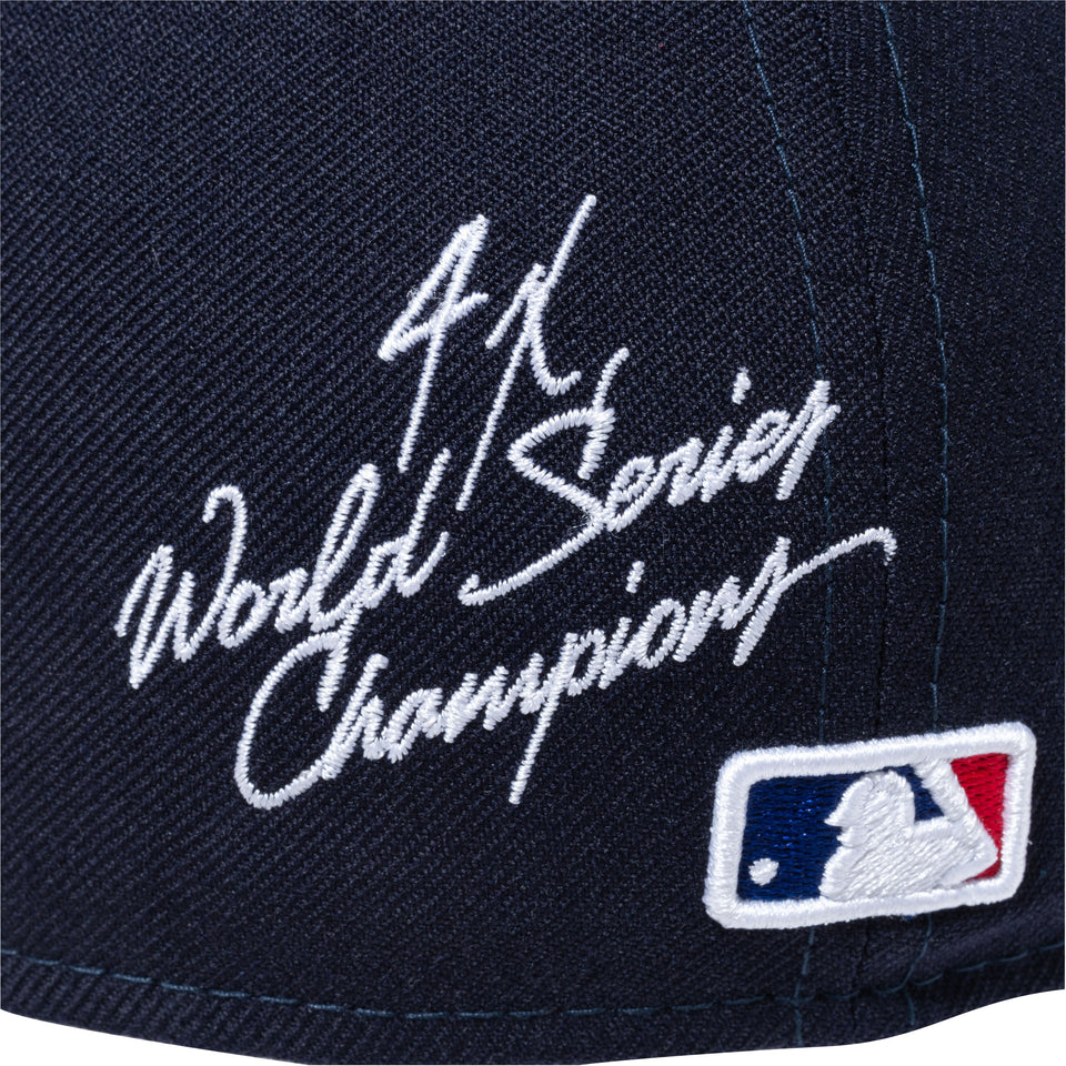 59FIFTY World Champions デトロイト・タイガース グレーアンダーバイザー