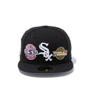 59FIFTY World Champions シカゴ・ホワイトソックス グレーアンダーバイザー