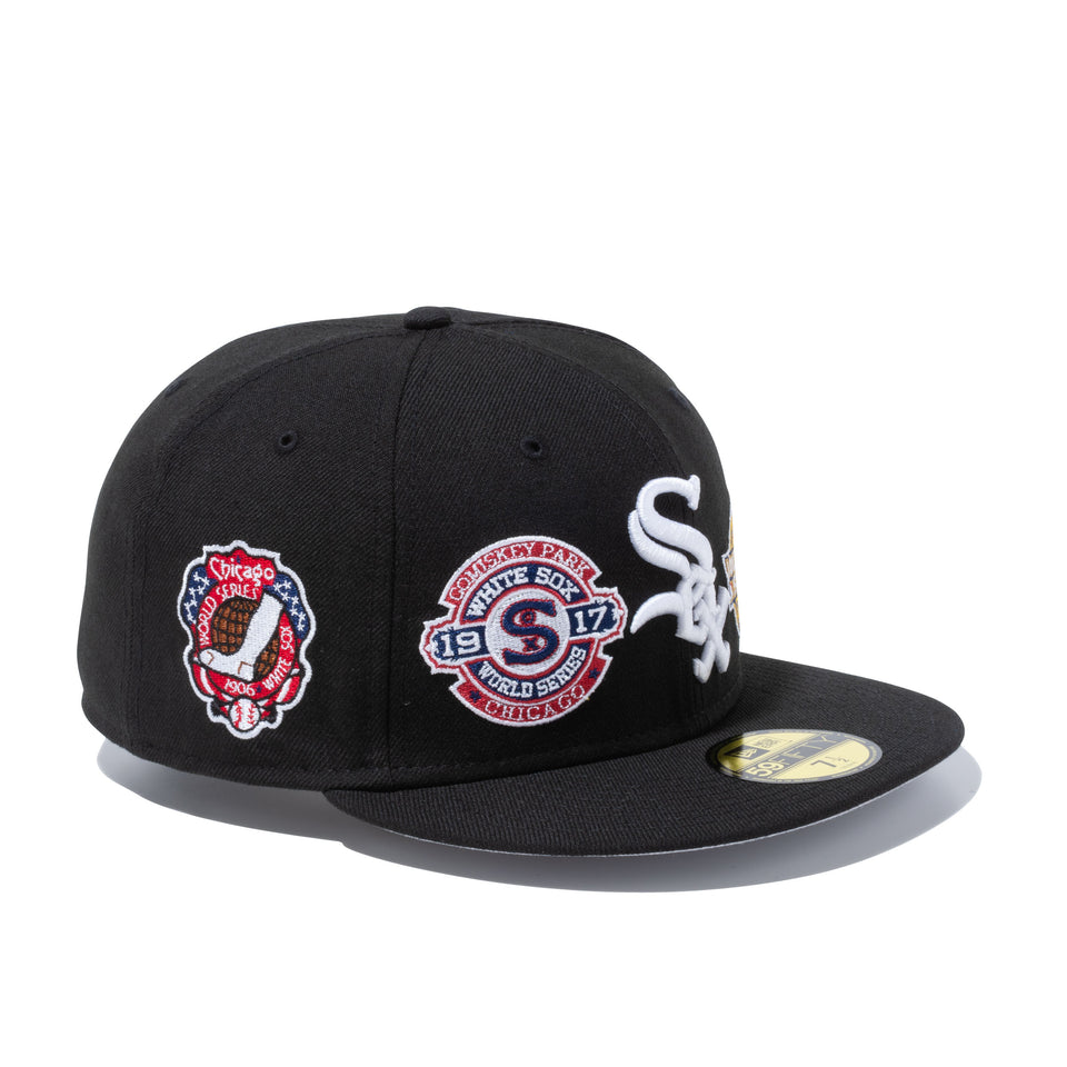59FIFTY World Champions シカゴ・ホワイトソックス グレーアンダーバイザー