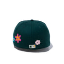 59FIFTY Chain Stitch Floral オークランド・アスレチックス ピンクアンダーバイザー