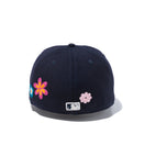 59FIFTY Chain Stitch Floral ニューヨーク・ヤンキース ピンクアンダーバイザー