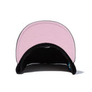 59FIFTY Chain Stitch Floral マイアミ・ヒート ピンクアンダーバイザー