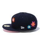 59FIFTY Chain Stitch Floral デトロイト・タイガース ピンクアンダーバイザー