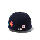 59FIFTY Chain Stitch Floral デトロイト・タイガース ピンクアンダーバイザー