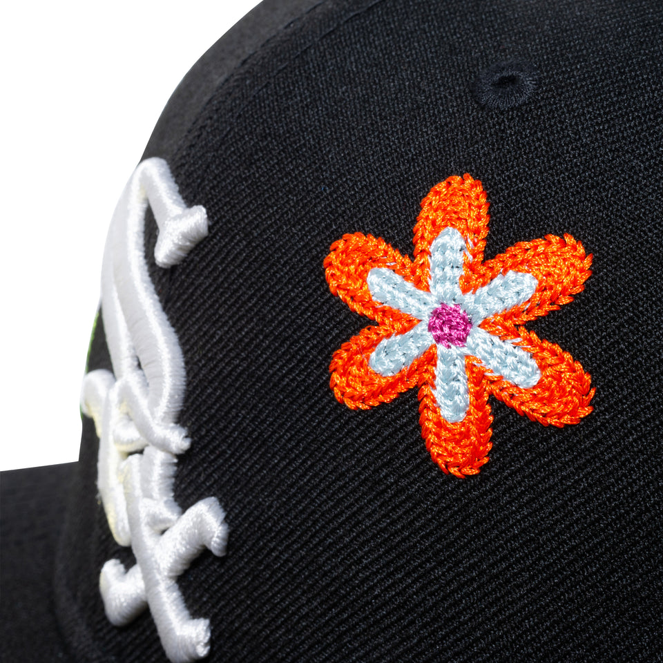 59FIFTY Chain Stitch Floral シカゴ・ホワイトソックス ピンクアンダーバイザー