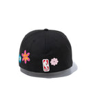 59FIFTY Chain Stitch Floral シカゴ・ブルズ ピンクアンダーバイザー