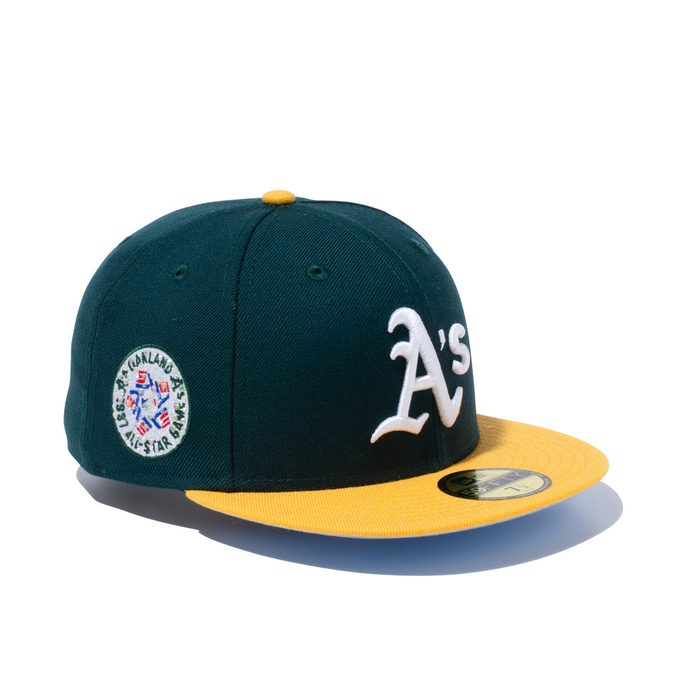 59FIFTY Icy Side Patch オークランド・アスレチックス ブルーアンダーバイザー