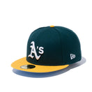 59FIFTY Icy Side Patch オークランド・アスレチックス ブルーアンダーバイザー